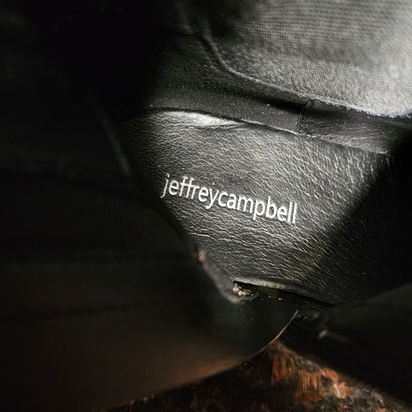 Jeffrey Campbell Tanked Chelsea Boots | Dark Nude | Size 9| EUC - Picture 8 of 9